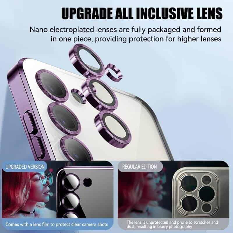 For Samsung Galaxy S25 S24 S23 S22 S21 Ultra Edge MagSafe Magnetic Case with HaloLock Shockproof Military Grade Protection Clear Cover For Samsung Galaxy S25 S24 S23 S22 S21 Ultra Edge MagSafe Magnetic Case with HaloLock Shockproof Military Grade Protection Clear Cover